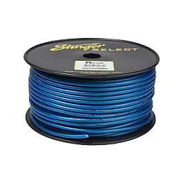 Stinger 8GA Ultra Flexible CCA Power Wire Matte Blue 250 ft