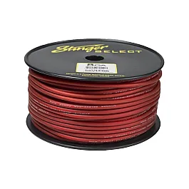 Stinger 8GA Ultra Flexible CCA Power Wire Matte Red 250 ft