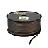 Stinger 12GA Ultra Flexible CCA Speaker Wire Matte Black, 250 FT Spool
