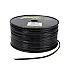 Stinger 16GA Ultra Flexible CCA Speaker Wire Black 500 FT Spool