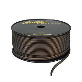 Stinger 16GA Ultra Flexible CCA Speaker Wire Matte Black 500 FT Spool