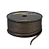 Stinger 16GA Ultra Flexible CCA Speaker Wire Matte Black 500 FT Spool