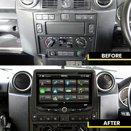 HEIGH10 Land Rover Defender 2007-2016 10-Inch Multimedia System - Apple Carplay & Android Auto HEIGH10 Land Rover Defender 2007-2016 10-Inch Multimedia System - Apple Carplay & Android Auto