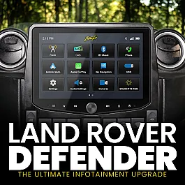 Stinger Horizon10 Land Rover Denfender 10 inch Apple CarPlay, Android Auto DAB Stereo Stinger Horizon10 Land Rover Denfender 10 inch Apple CarPlay, Android Auto DAB Stereo