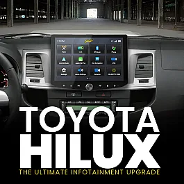 Stinger Horizon10 Toyota Hilux 10 inch Multimedia Apple CarPlay, Android Auto DAB Stereo