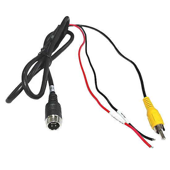 Male RCA To Male 4PIN DIN Connector Cable - 1 RCA Male RCA To Male 4PIN DIN Connector Cable - 1 RCA