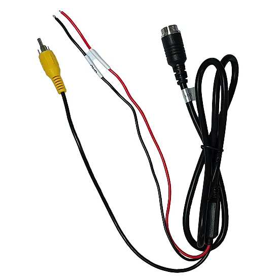 Male RCA To Male 4PIN DIN Connector Cable - 1 RCA Male RCA To Male 4PIN DIN Connector Cable - 1 RCA