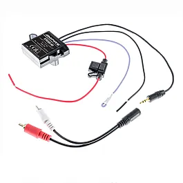 AMPIRE Bluetooth® Receiver with Auto-Remote, 3.5mm jack/RCA, aptX™HD, aptX™LL