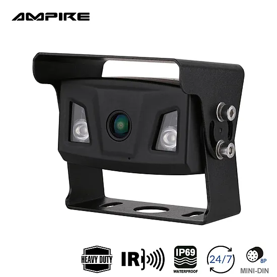 Ampire KIP200-BLK Heavy Duty Rear View Camera - Black Ampire KIP200-BLK Heavy Duty Rear View Camera - Black