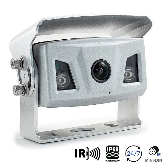 Ampire KIP200-SIL Heavy Duty Rear View Camera - Silver