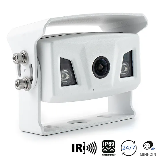 Ampire KIP200-WHI Heavy Duty Rear View Camera - Silver Ampire KIP200-WHI Heavy Duty Rear View Camera - Silver