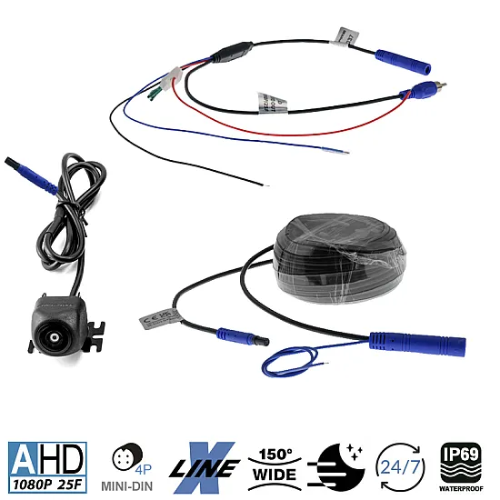 Ampire  KCA702 AHD Mini Universal Rear View Camera
