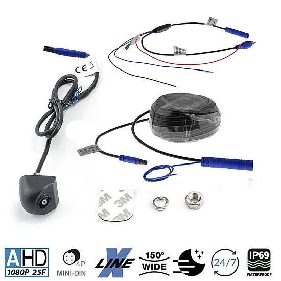 Ampire KCA801 AHD Mini Universal Rear View Camera Ampire KCA801 AHD Mini Universal Rear View Camera