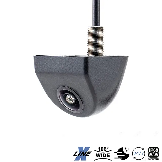 Mazda 2 Reversing Rear View Camera Kit With Guidelines