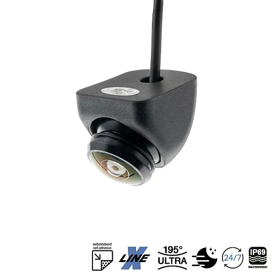 Ampire KCX903-ECO Mini Universal Rear View Camera - 195° Ampire KCX903-ECO Mini Universal Rear View Camera - 195°
