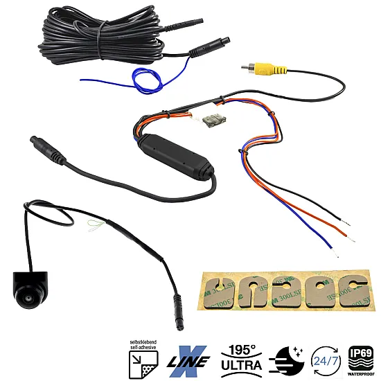 Ampire KCX903-ECO Mini Universal Rear View Camera - 195° Ampire KCX903-ECO Mini Universal Rear View Camera - 195°