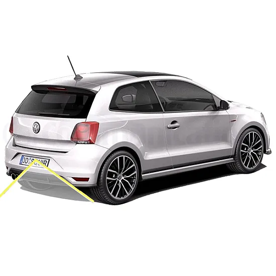Volkswagen Original Rear Emblem Camera KIT for New Polo 6C + Adapter Volkswagen Original Rear Emblem Camera KIT for New Polo 6C + Adapter