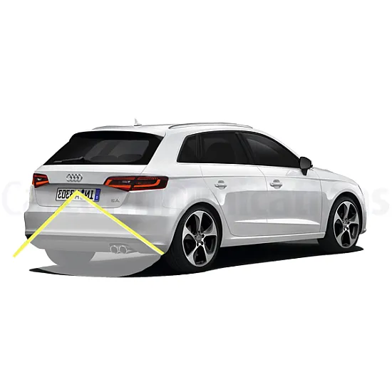 Audi A3 8V Rear View Camera Kit Highline with Moving lines - Genuine Audi A3 8V Rear View Camera Kit Highline with Moving lines - Genuine