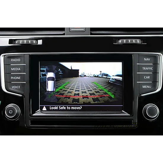 VW Polo 6RC Rear View Camera Kit with Fixed Lines Retrofit VW Polo 6RC Rear View Camera Kit with Fixed Lines Retrofit