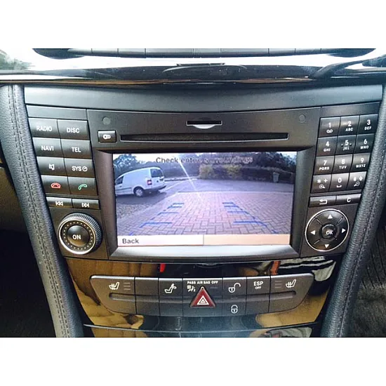 Mercedes CLS-Class W219 with Comand NTG2.5 System Rear View Camera Kit Mercedes CLS-Class W219 with Comand NTG2.5 System Rear View Camera Kit