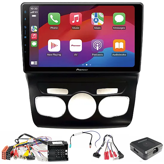 Citroen C4 L 2013-2016 Pioneer 9.0" Wireless CarPlay Android Complete Stereo Upgrade Pack
