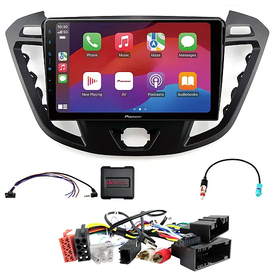 Ford Transit, Tourneo 2017 Pioneer 9.0" Wireless CarPlay Android Stereo Upgrade Pack