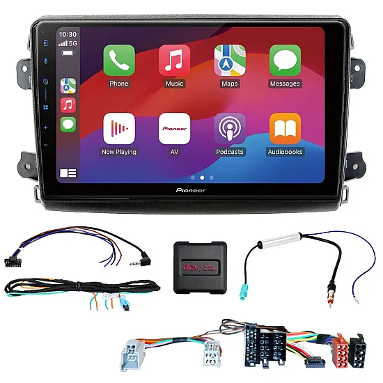 Fiat Ducato 2021-2024 Pioneer 9.0" Wireless CarPlay Android Stereo Upgrade Pack