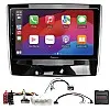 Isuzu D-Max 2020-2024 UV Black Pioneer 9.0" Wireless CarPlay Android Stereo Upgrade Pack