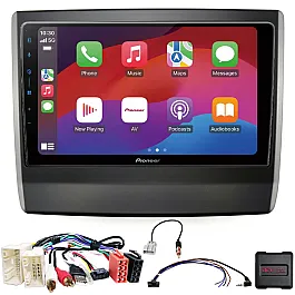 Isuzu D-Max 2020-2024 Matte Black Pioneer 9.0" Wireless CarPlay Android Stereo Upgrade Pack