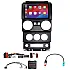 Jeep Wrangler 2008-2010 (2 Doors) Pioneer 9.0" Wireless CarPlay Android Stereo Upgrade Pack
