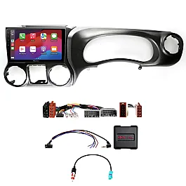 Jeep Wrangler 2011-2014 Pioneer 9.0" Wireless CarPlay Android Complete Stereo Upgrade Pack