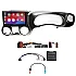 Jeep Wrangler 2011-2014 Pioneer 9.0" Wireless CarPlay Android Complete Stereo Upgrade Pack