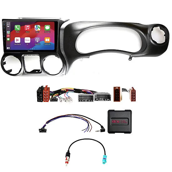Jeep Wrangler 2015-2017 Pioneer 9.0" Wireless CarPlay Android Complete Stereo Upgrade