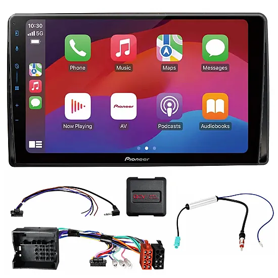 VW Passat 2004-2010 Pioneer 9.0" Wireless CarPlay Android Stereo Upgrade Pack