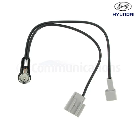 Connects2 ISO Aerial Antenna Adaptor For Hyundai - CT27AA85