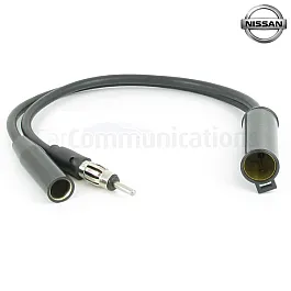 Connects2 DIN Aerial Antenna Adaptor For Nissan - CT27AA68 Connects2 DIN Aerial Antenna Adaptor For Nissan - CT27AA68