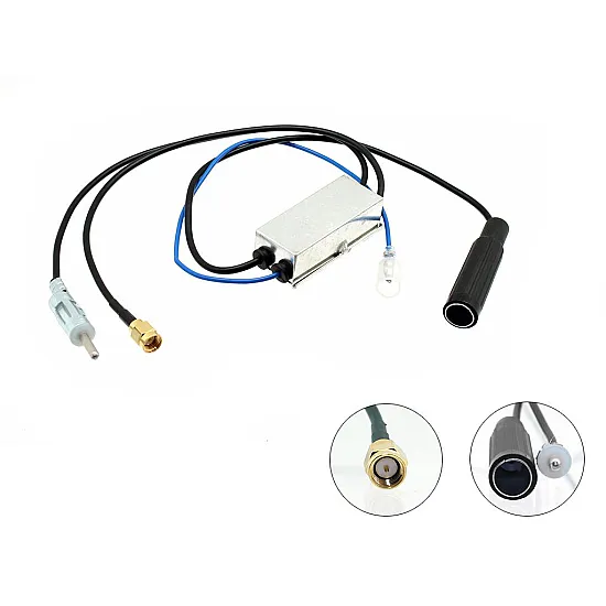 Connects2 DAB Splitter with SMA & DIN Connector - CT27AA135 Connects2 DAB Splitter with SMA & DIN Connector - CT27AA135