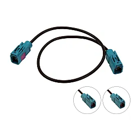Connects2 CT27AA150 - Universal Fakra Female to Fakra Female 35cm Antenna Adaptor Connects2 CT27AA150 - Universal Fakra Female to Fakra Female 35cm Antenna Adaptor