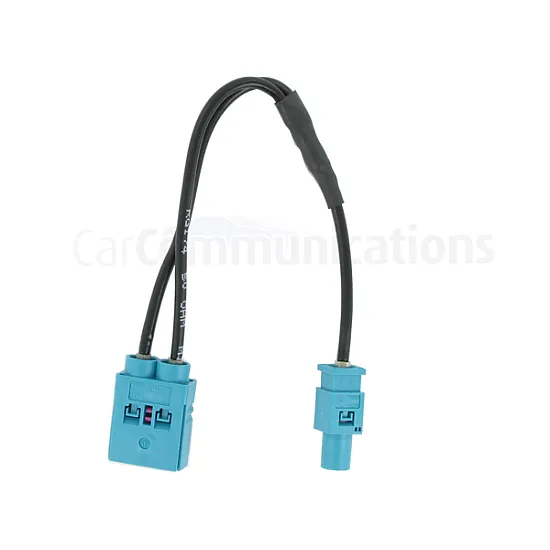 Connects2 Twin Fakra Female to Single Male Fakra - CT27AA83 Connects2 Twin Fakra Female to Single Male Fakra - CT27AA83
