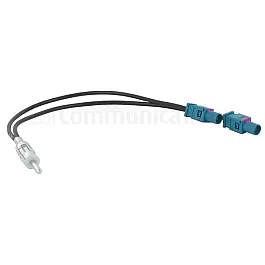 Connects2 Twin Fakra to DIN Aerial Antenna Adaptor - CT27AA91