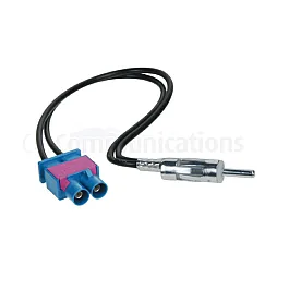 Connects2 Double Fakra to DIN Antenna Adapter - CT27AA95 Connects2 Double Fakra to DIN Antenna Adapter - CT27AA95