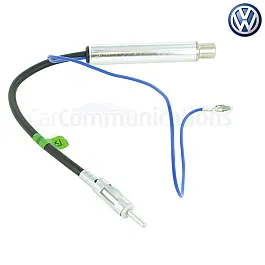 Connects2 ISO to DIN Aerial Antenna Adaptor For VW - CT27AA08