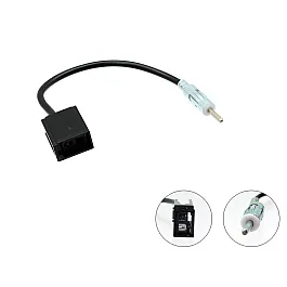 Connects2 Male to DIN Aerial Antenna Adaptor For Volvo - CT27AA23 Connects2 Male to DIN Aerial Antenna Adaptor For Volvo - CT27AA23