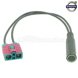 Connects2 Female to DIN Female Aerial Adaptor For Volvo -  CT27AA58 Connects2 Female to DIN Female Aerial Adaptor For Volvo -  CT27AA58
