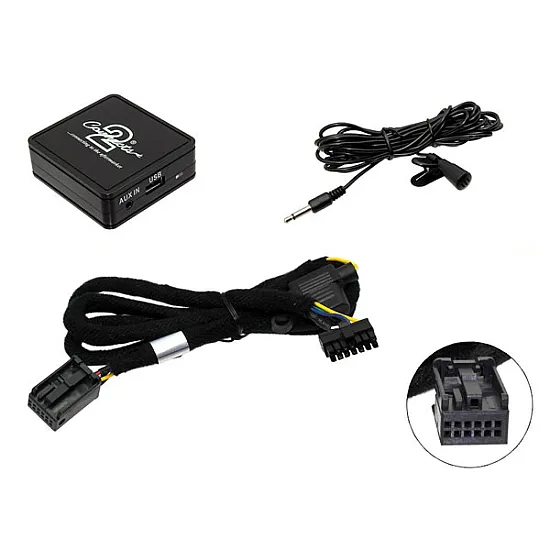 Connects2 Bluetooth A2DP Interfaces Adaptor for Citroen - CTACTBT002 Connects2 Bluetooth A2DP Interfaces Adaptor for Citroen - CTACTBT002