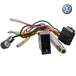 Connects2 Stereo Wiring Harness Adaptor ISO Lead For Volkswagen - CT20VW06