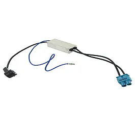 Connects2 Twin Fakra to ISO Aerial Antenna Adaptor For VW - CT27AA55 Connects2 Twin Fakra to ISO Aerial Antenna Adaptor For VW - CT27AA55
