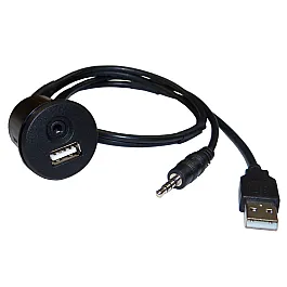 Nissan OEM USB / AUX-IN Socket Adapter - CTNISSANUSB
