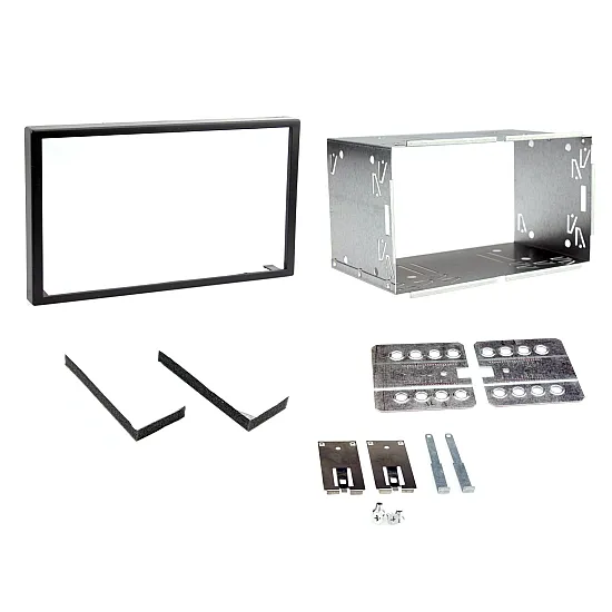 Connects2 Universal Fitting Kit 100mm Double Din Fascia Plates CT23UN01 Connects2 Universal Fitting Kit 100mm Double Din Fascia Plates CT23UN01