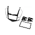 Connects2 Double DIN Stereo Fascia Plate For Chevrolet - CT23CV11
